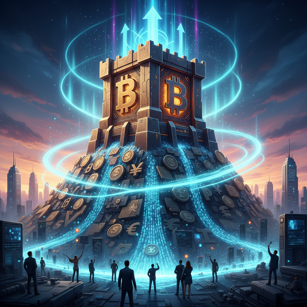 Visual representation of Bitcoin's $120K Fortress: Why This Isn't a Rally—It's a Revolution